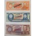 PARAGUAY 1979 . ONE HUNDRED 100 - TEN THOUSAND 10,000 GUARANIES BANKNOTES . SPECIMEN PARAGUAY 1979 . ONE HUNDRED 100 - TEN THOUSAND 10,000 GUARANIES BANKNOTES . SPECIMEN